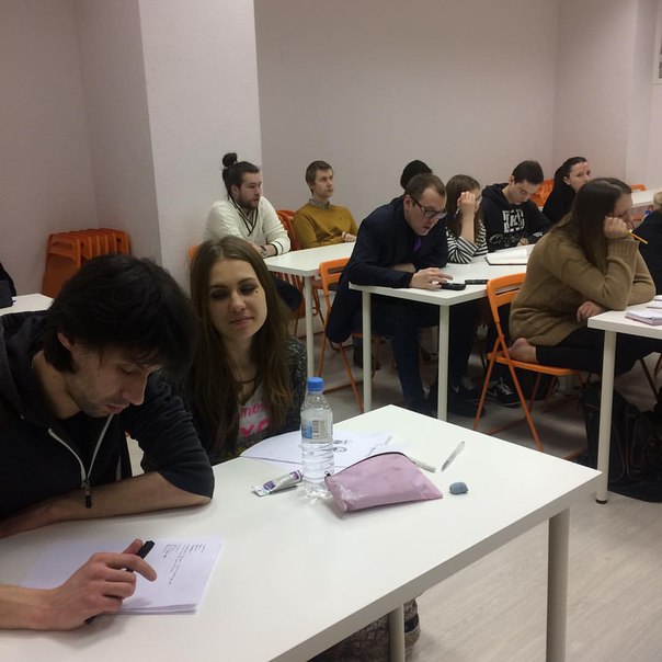 Занятие по драматургии и актерскому мастерству от 25-го марта в Москве.