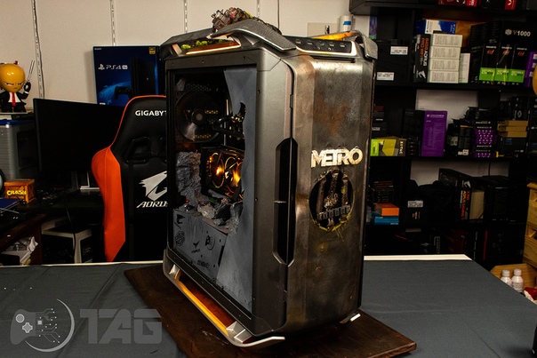 Для поклонников Metro Technology and Gaming проделали потрясающую работу с корпусом C700P, вдохновленные Metro Exodus. Красота в деталях.